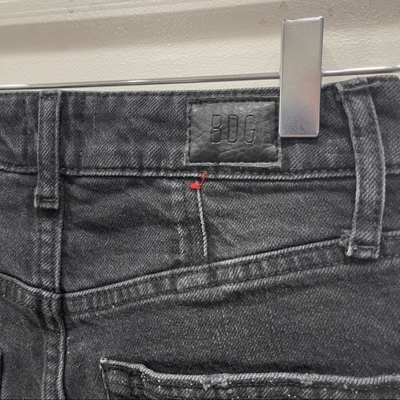 BDG Urban Outfitters High Waist Cutoff Shorts Washed Black Size 26 - Picture 4 of 7